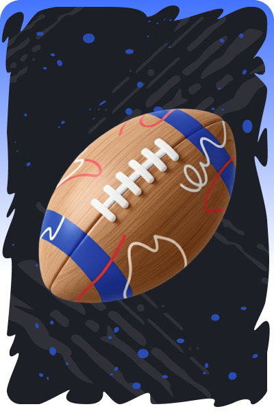 Platziere eine Einzelwette auf American Football: NFL